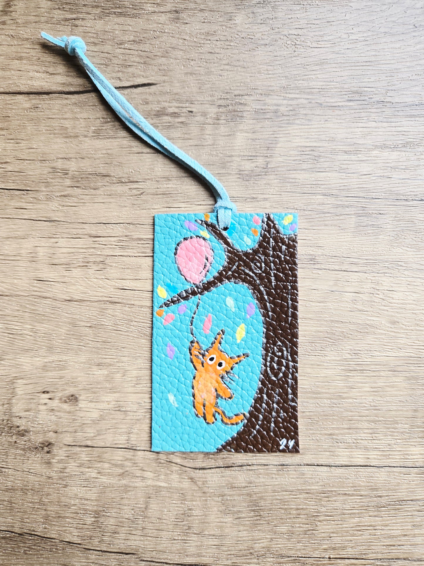 Into the Woods Cat Bookmark