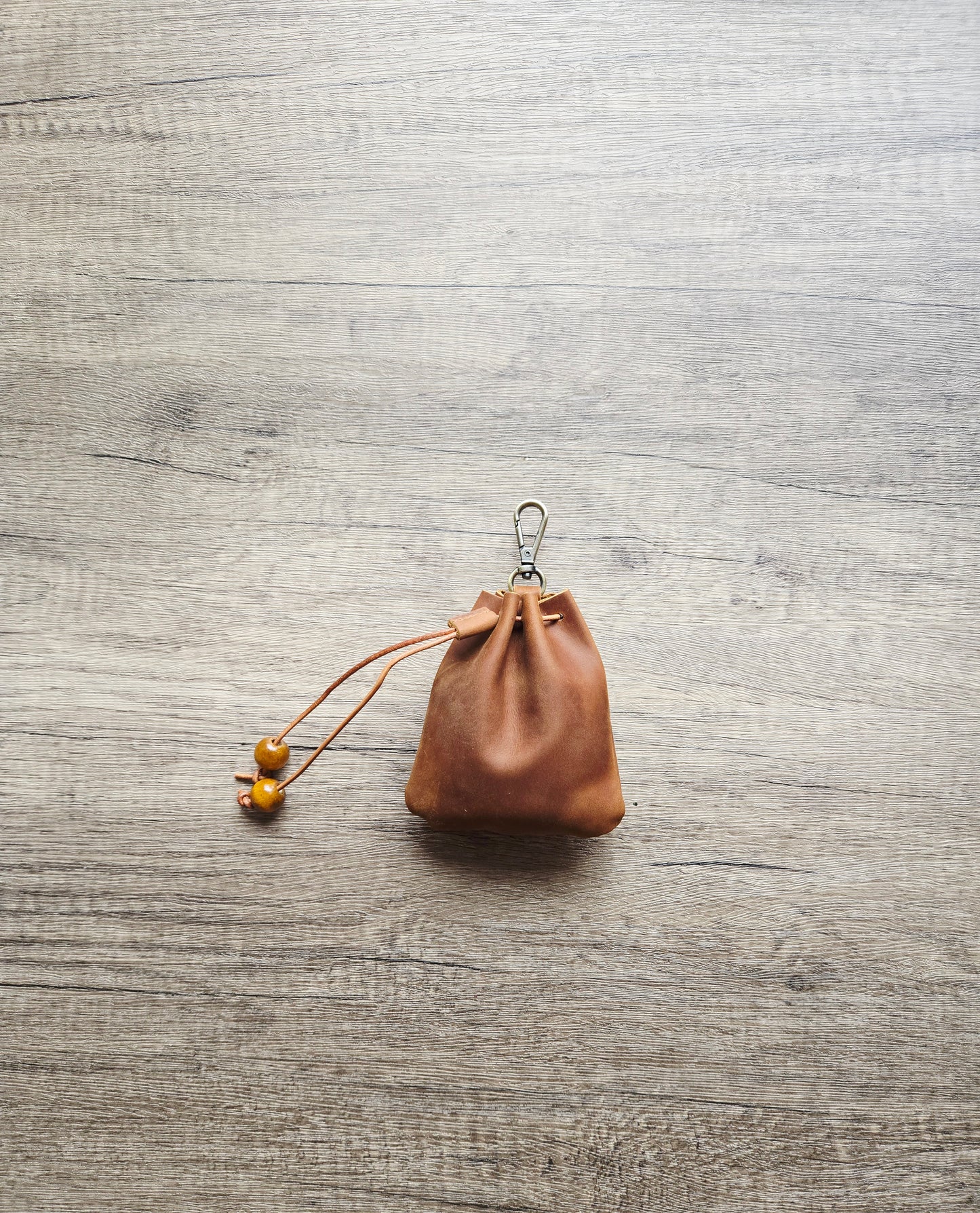 Handmade medieval Aumônière mini pouch