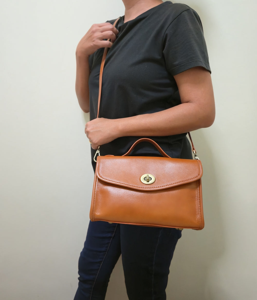 Handmade Leather Satchel 2 Bag