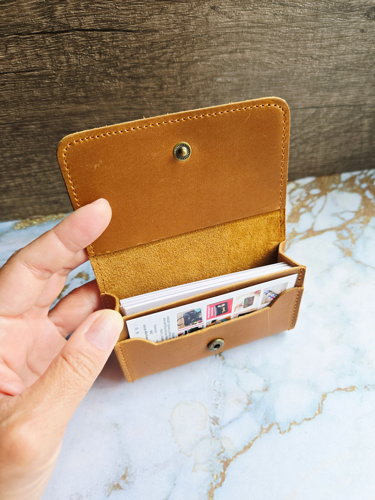 Leather Card Holder- A stylish Cadillac