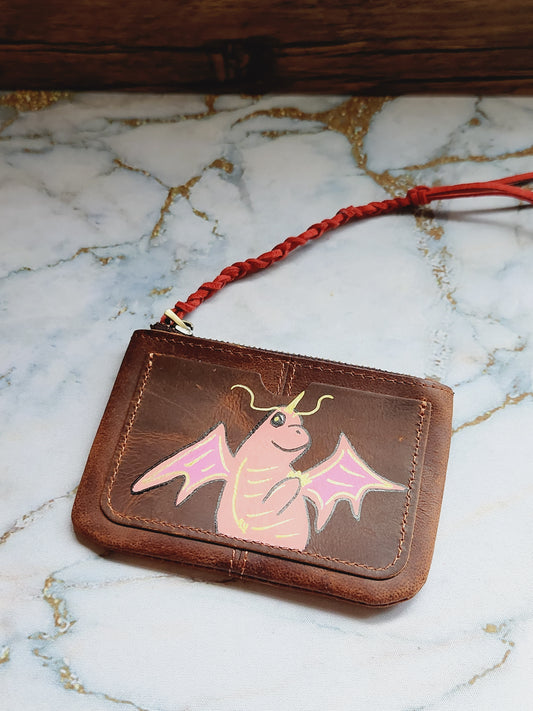 Pink Dragon pouch
