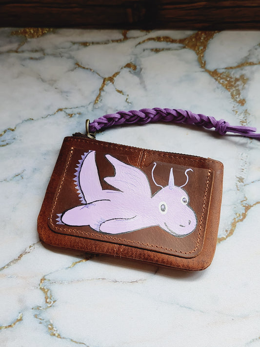 Purple Dragon pouch