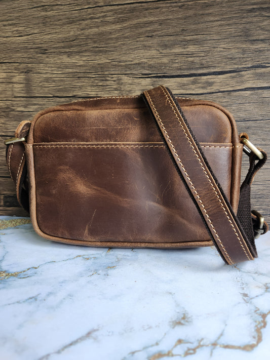 Handmade Leather Camera Bag