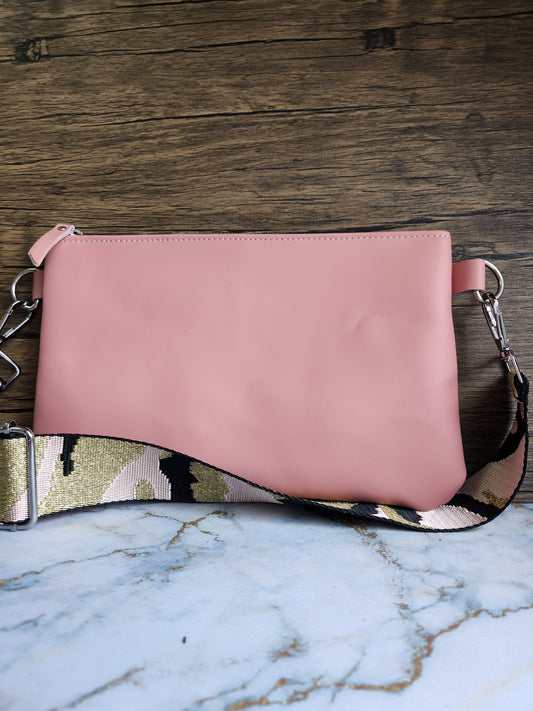 Handmade Leather Cross Body Bag