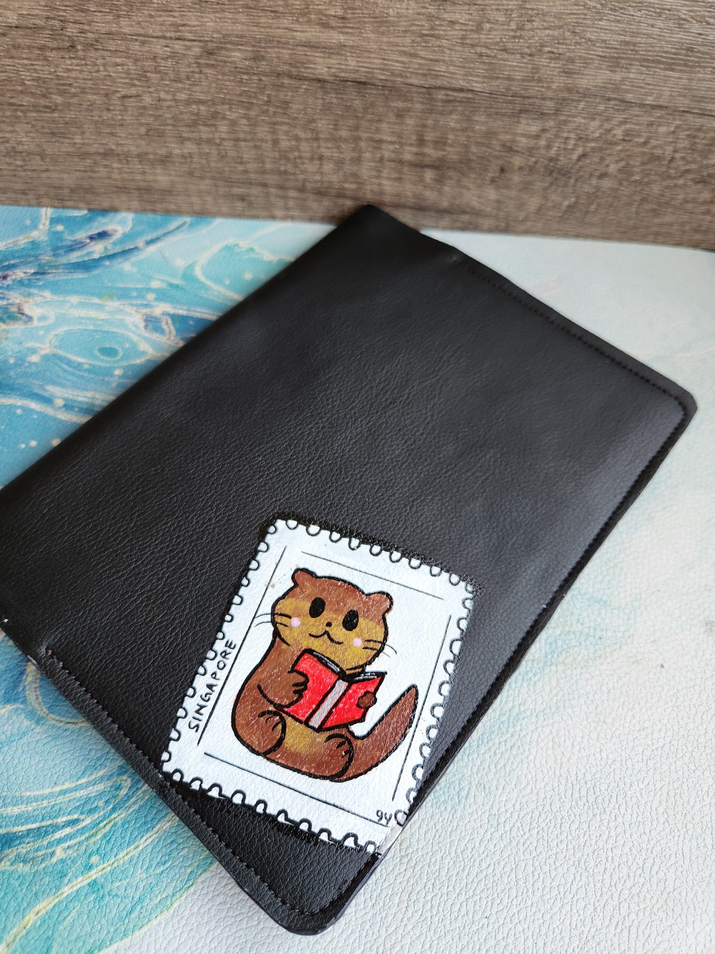 SG Otter Cactus Leather Notebook Cover (Limited Edition )