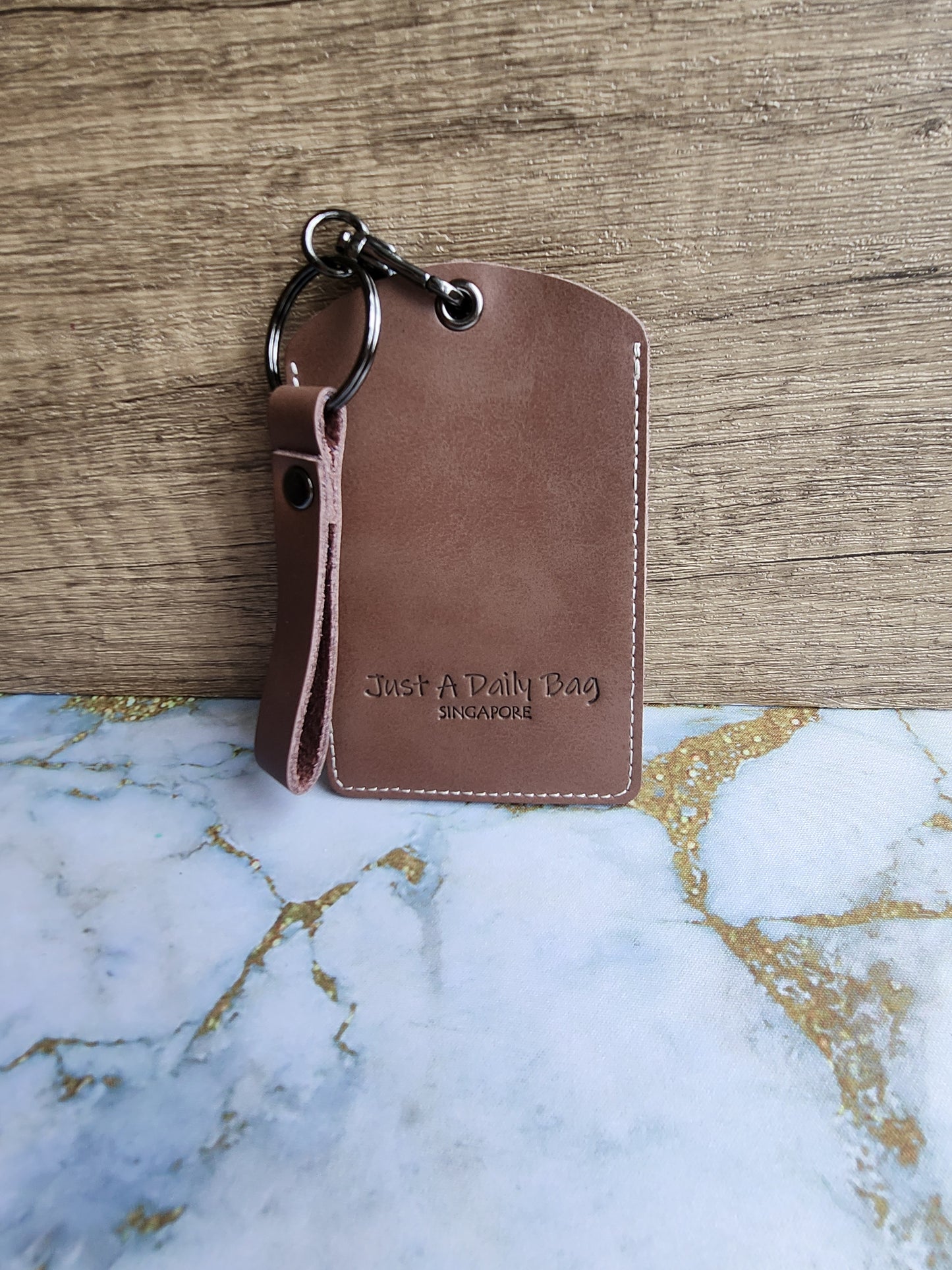 Brown Fortune Maneki 9 Layer Kueh Neko Lanyard Card Holder