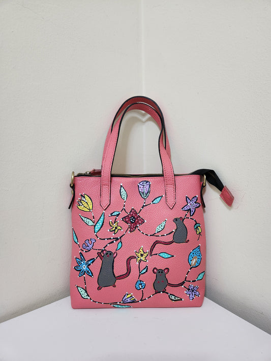 Rattus rattus Rat Batik Tote Bag