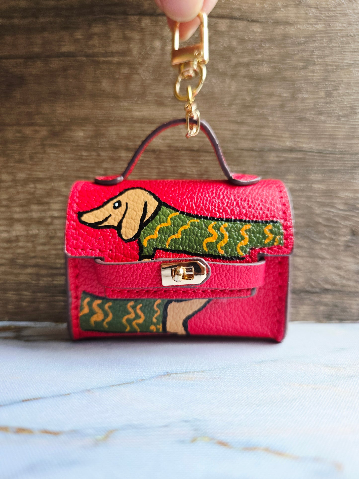 Tiny Dachshund Doggy Bag