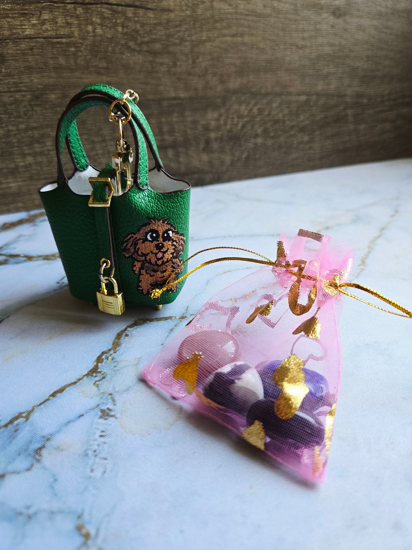 Tiny Labradoodle Doggy Bag