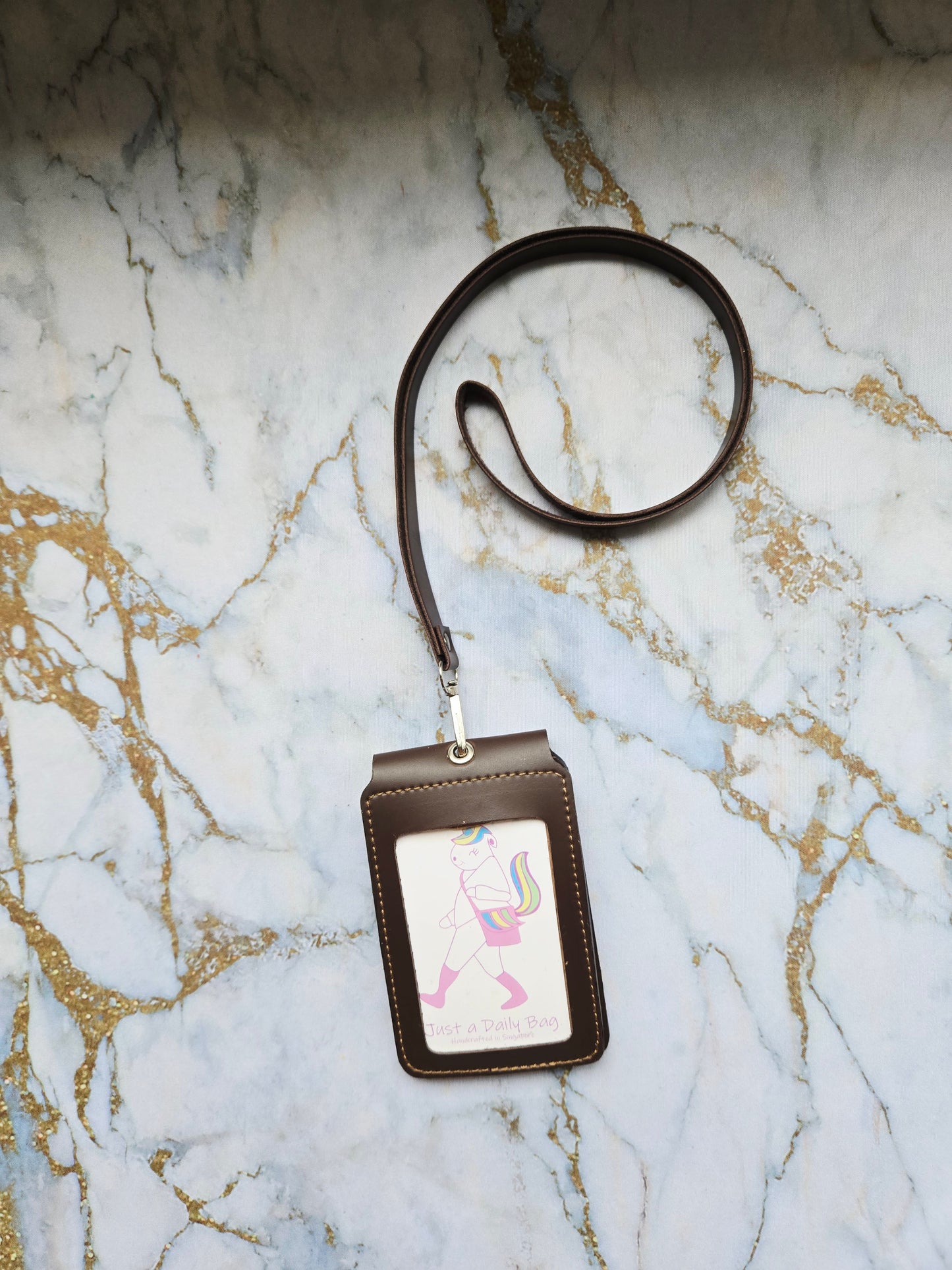 Educator Cat Lanyard Card Holder