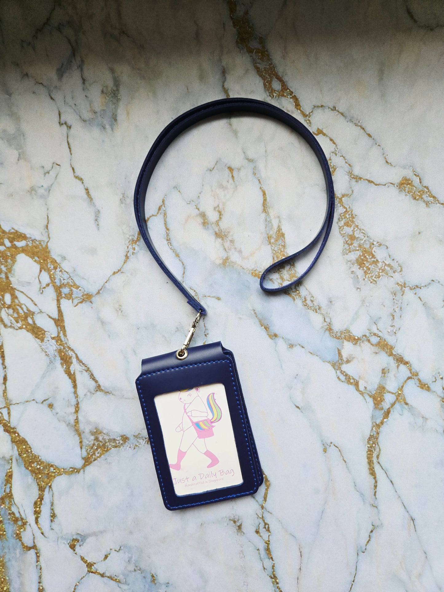 Artist Cat Lanyard Card Holder