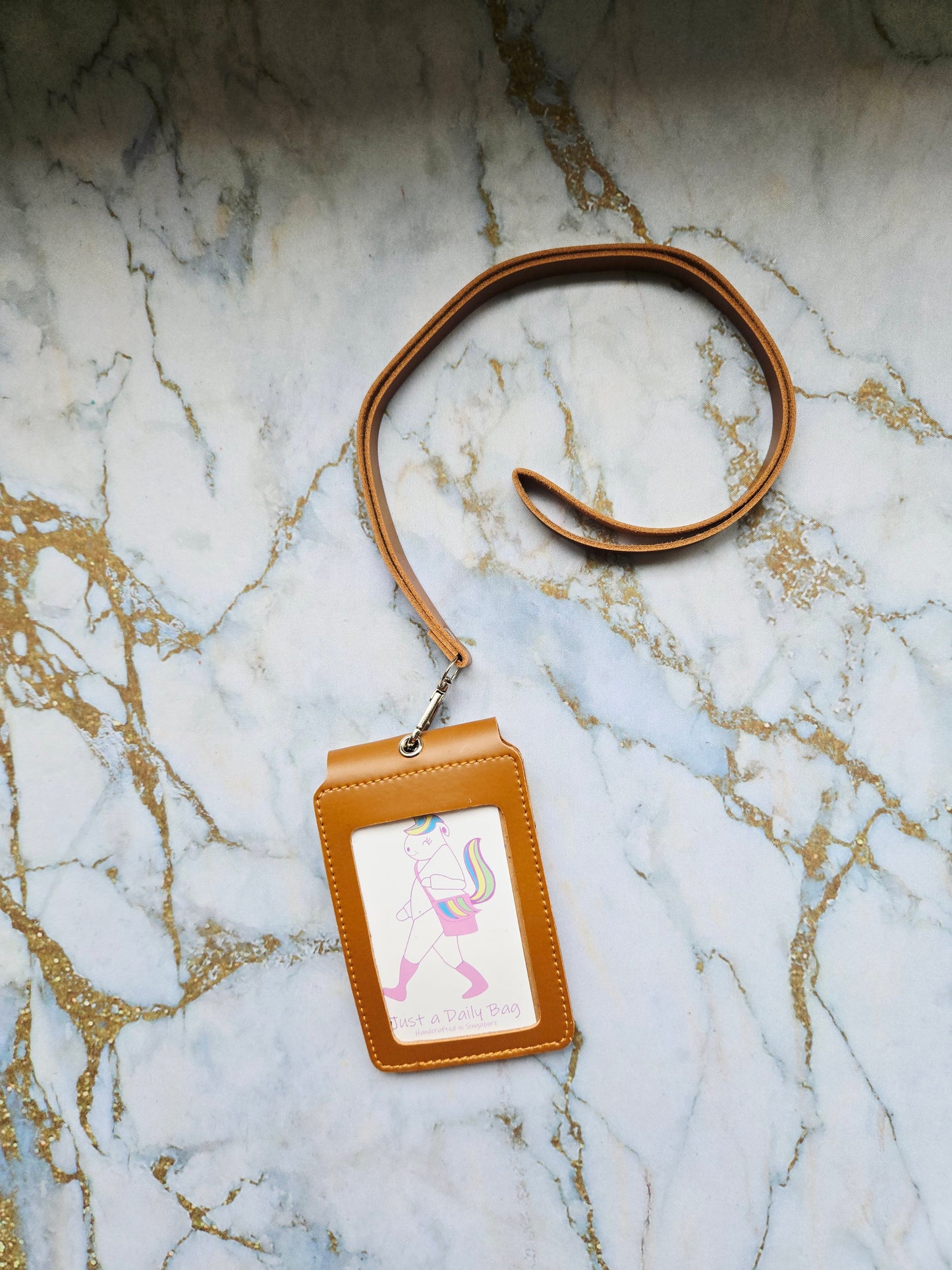 Zoomer Cat Lanyard Card Holder