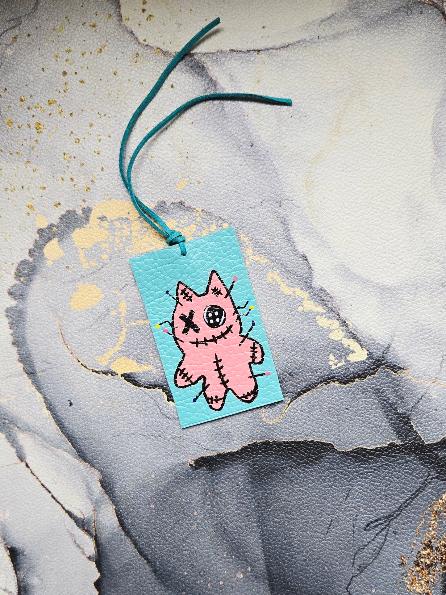 Halloween Leather Bookmarks