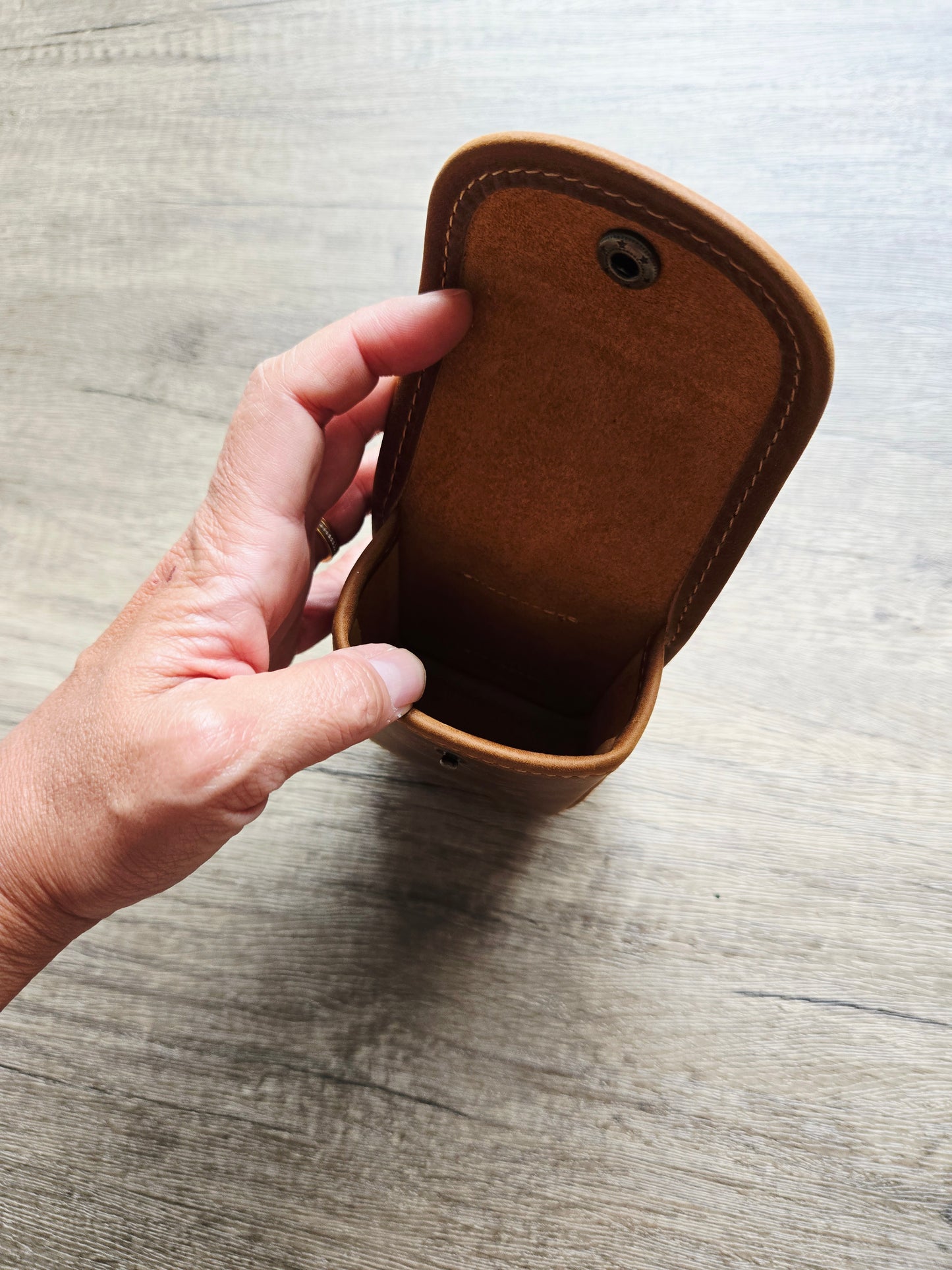 Handmade medieval mini waist belt bag