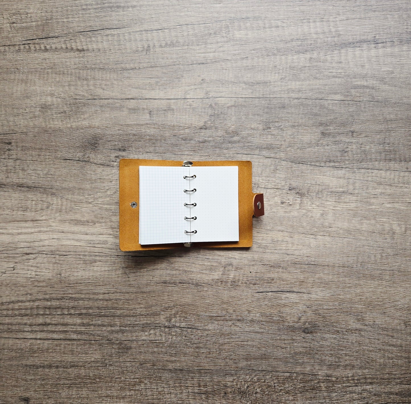 Handmade medieval leather notebook