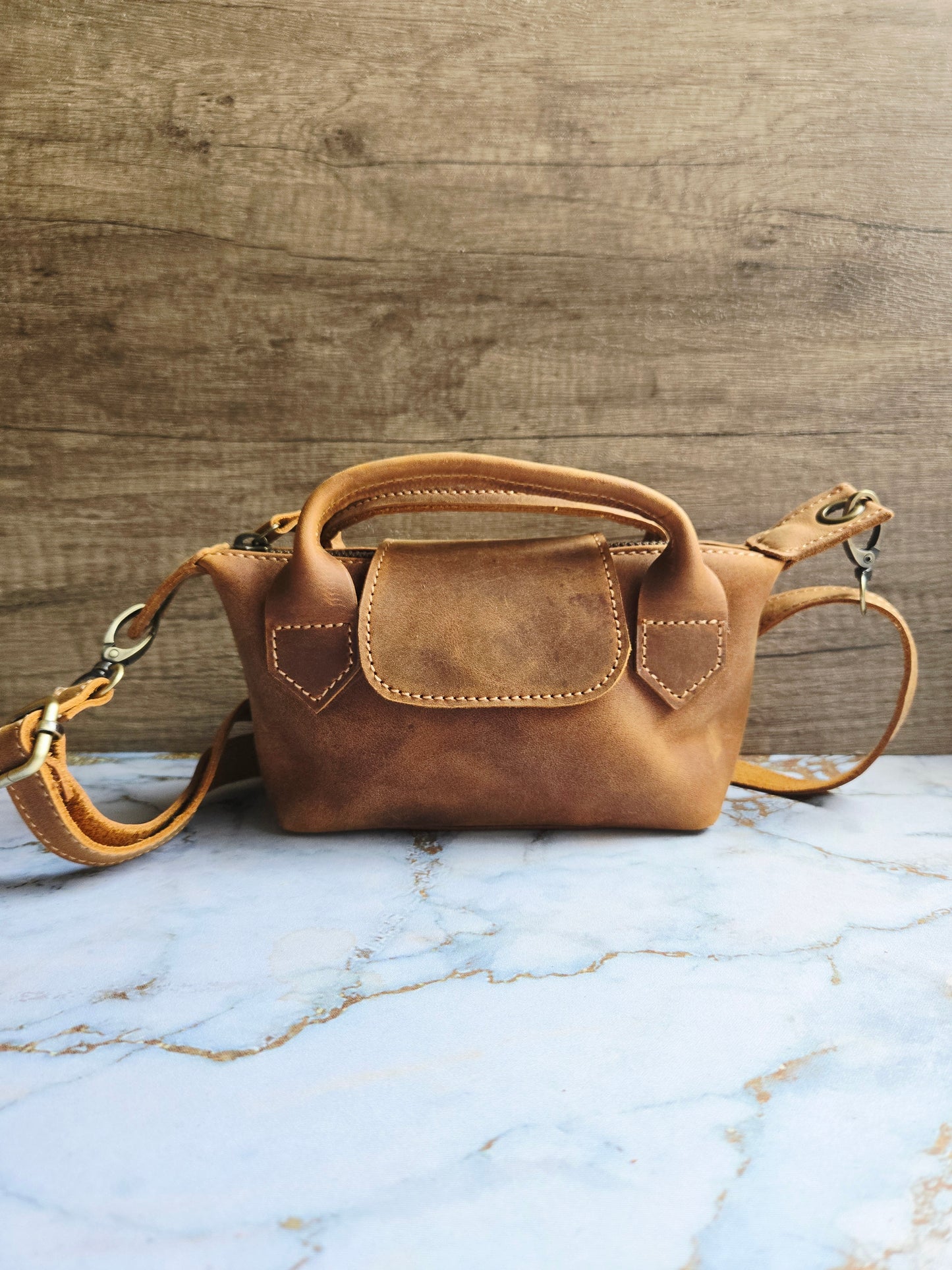 Handmade Mini Cross Body bag