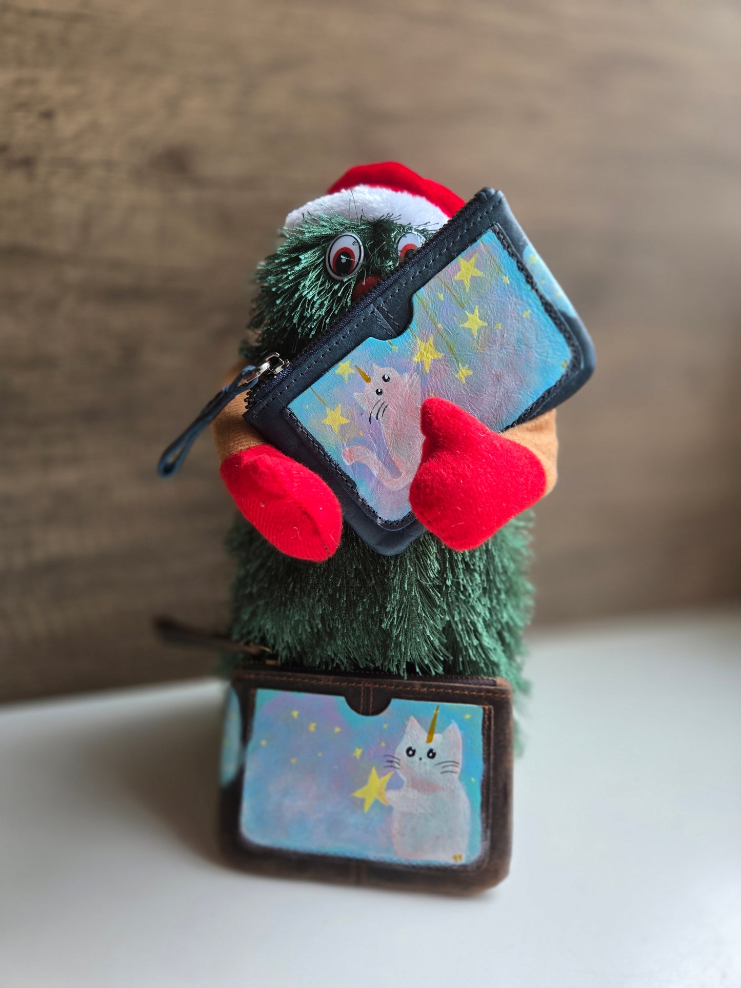 Starry Cat Coin Pouches