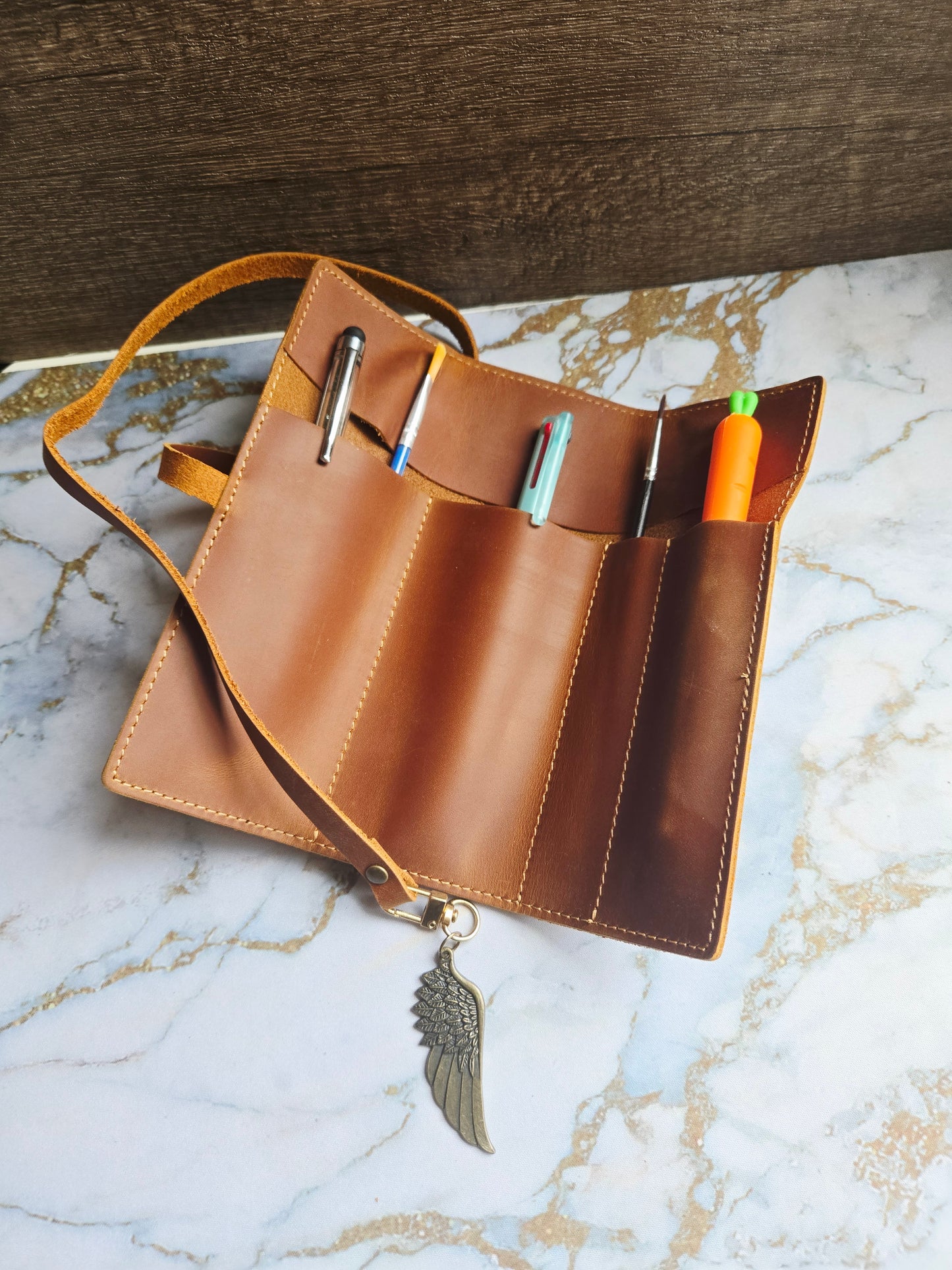 Leather Pencil Case