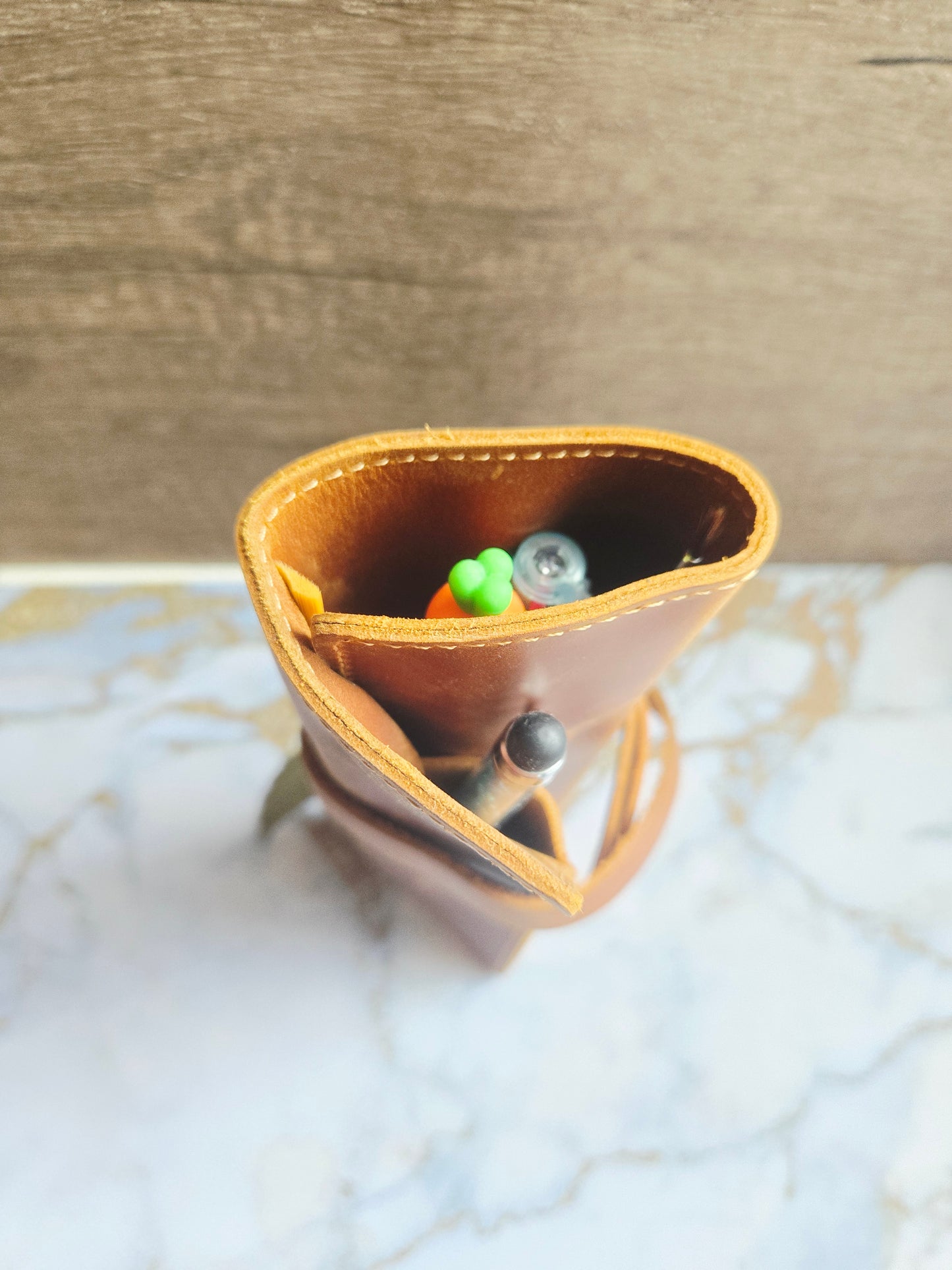 Leather Pencil Case