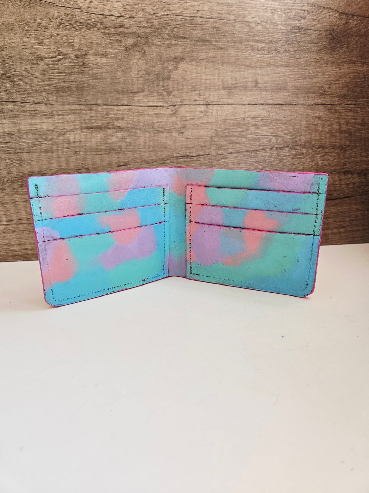 Gallop into Wealth (马上发财) Leather Pegasus Wallet