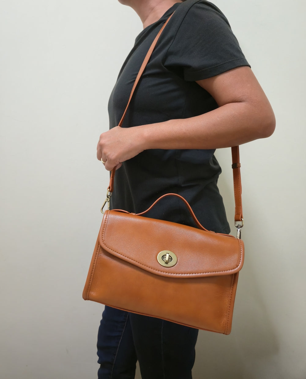 Handmade Leather Satchel 2 Bag