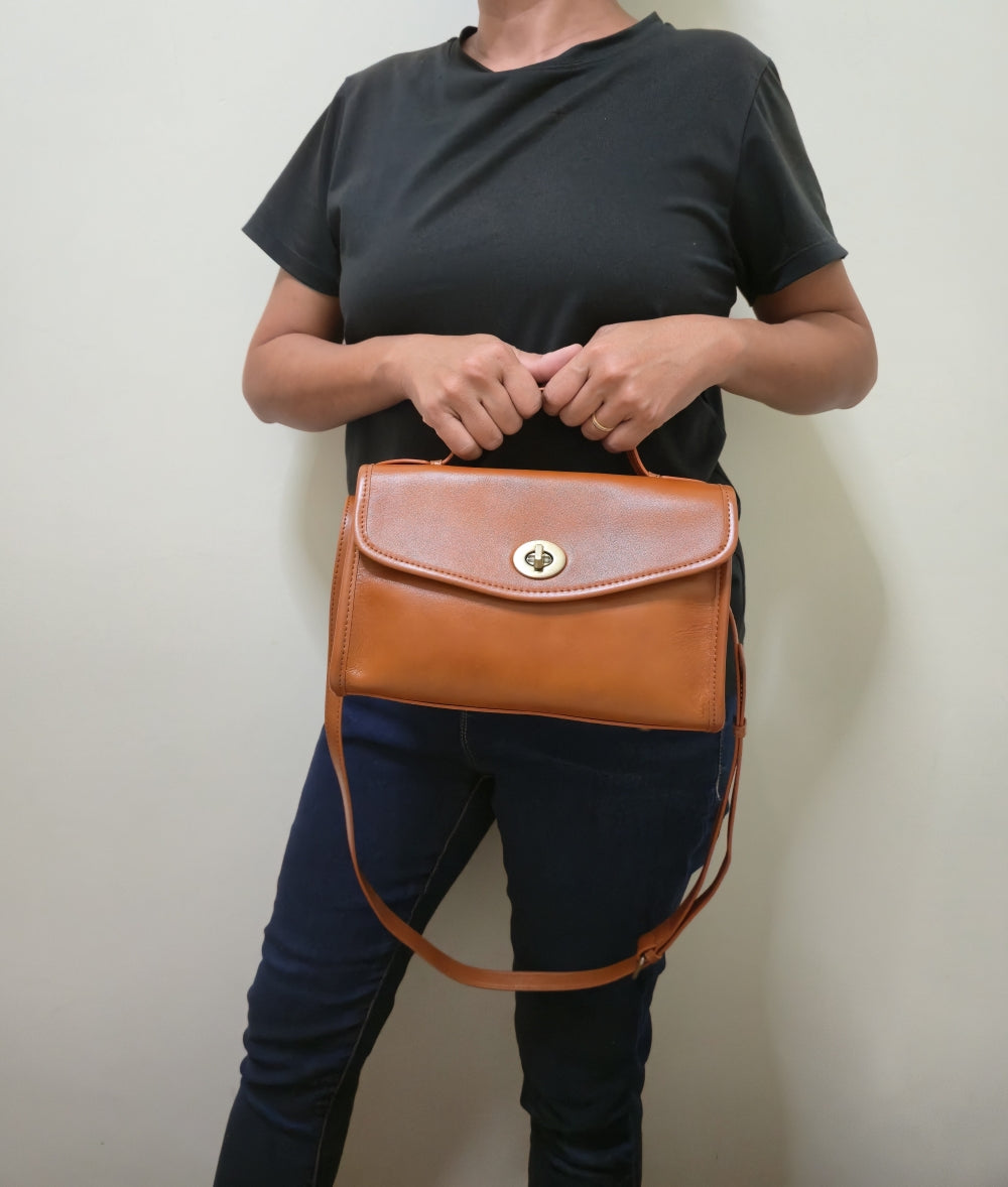 Handmade Leather Satchel 2 Bag