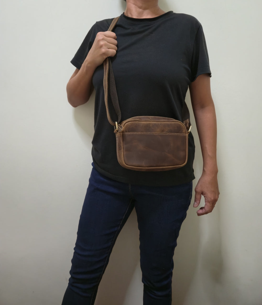Handmade Leather Camera Bag