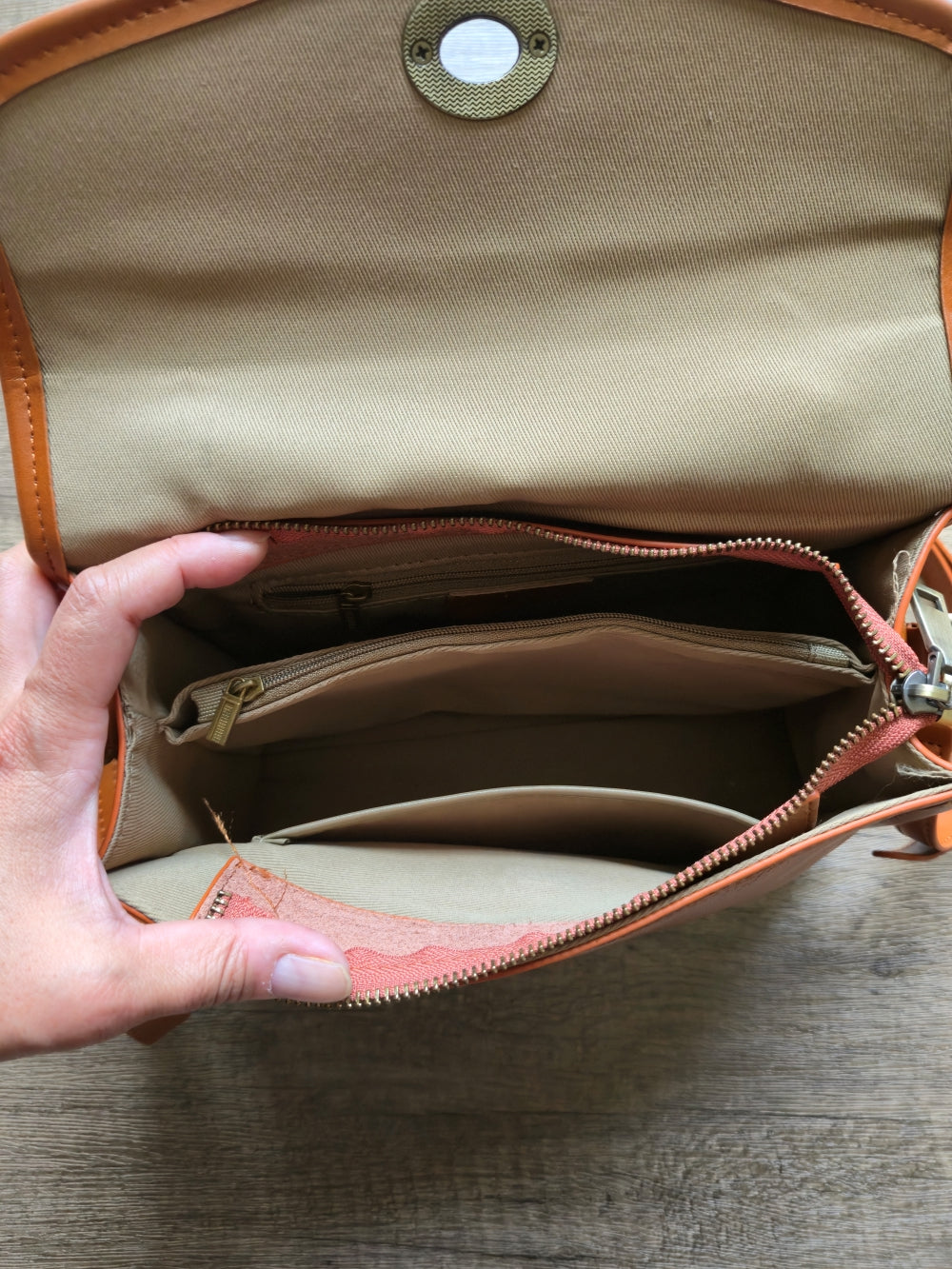 Handmade Leather Satchel 2 Bag