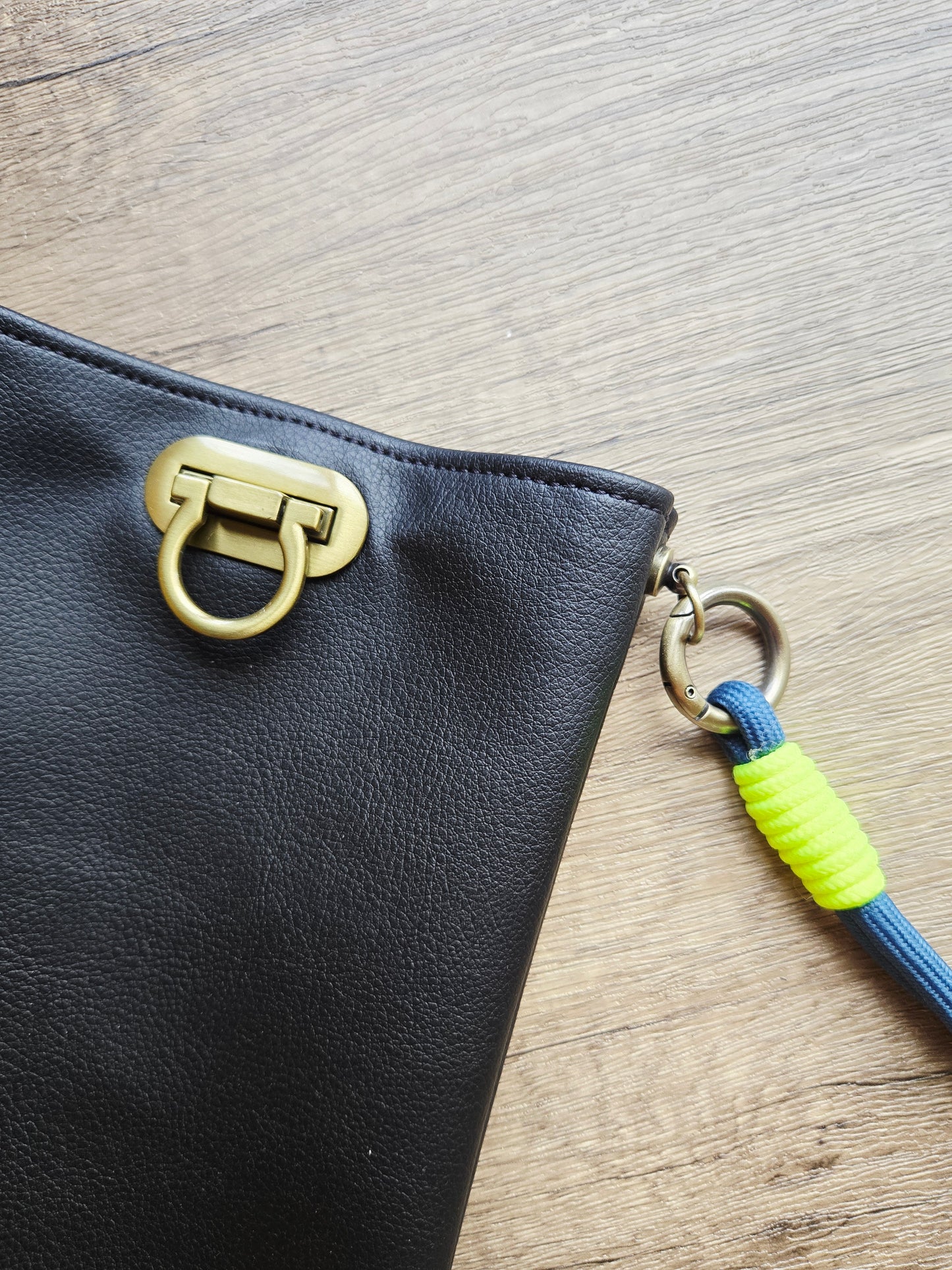 Cactus Leather Sling Bag with Turn Lock