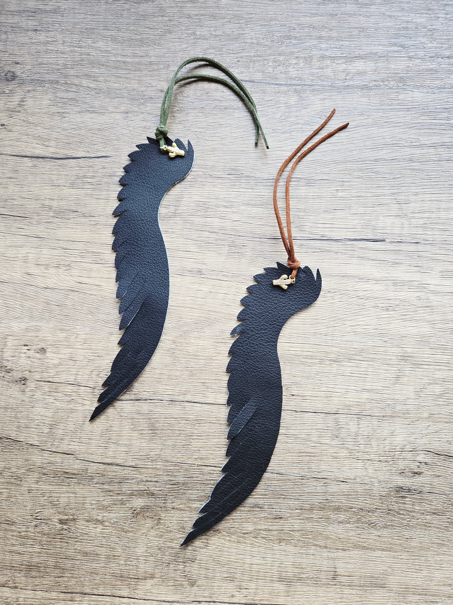 Cactus Leather Bookmark