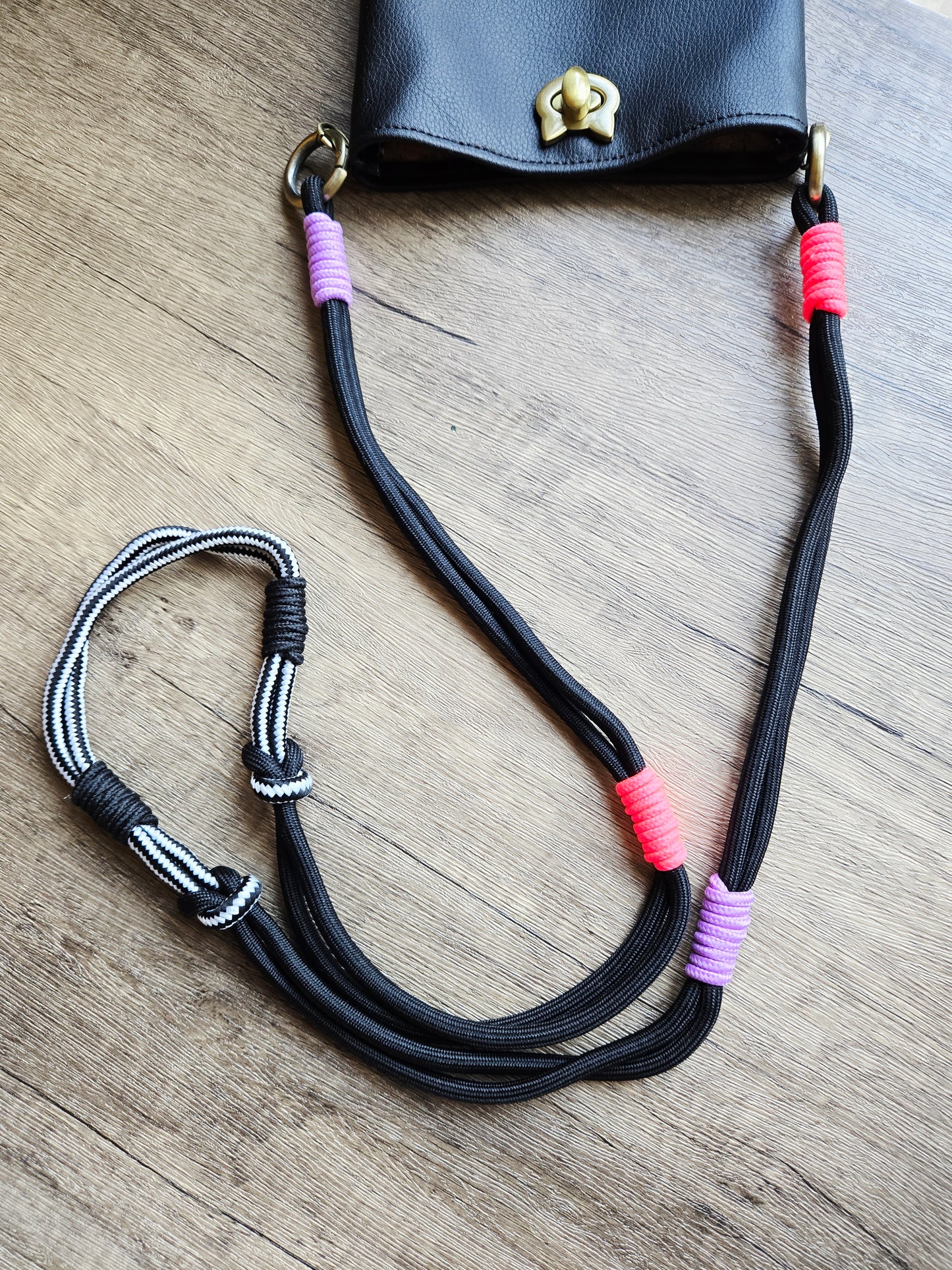 Cactus Leather Sling Bag with Turn Lock