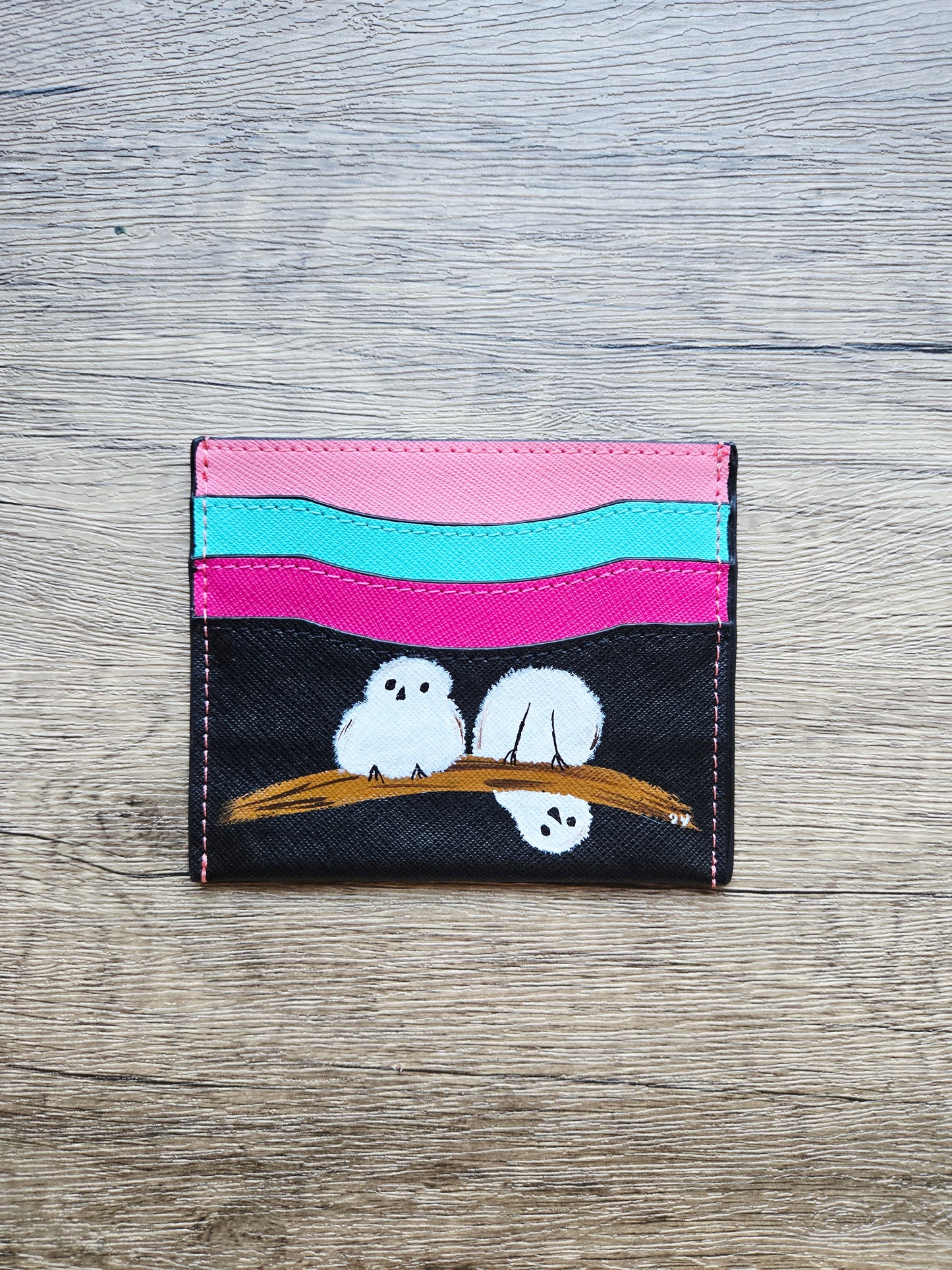Mismatch Club Card Holder - Spinning Snow Fairies