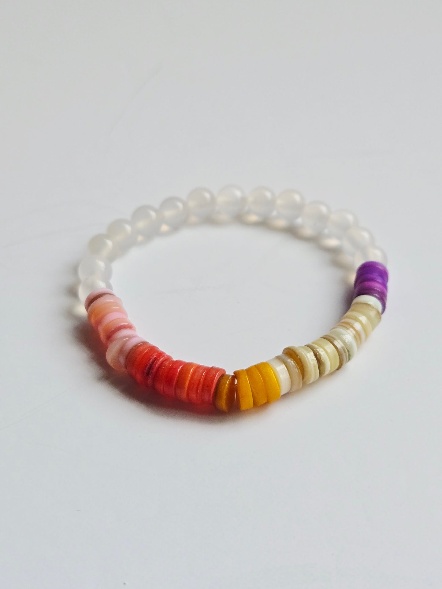 Rainbow Shell Bracelet