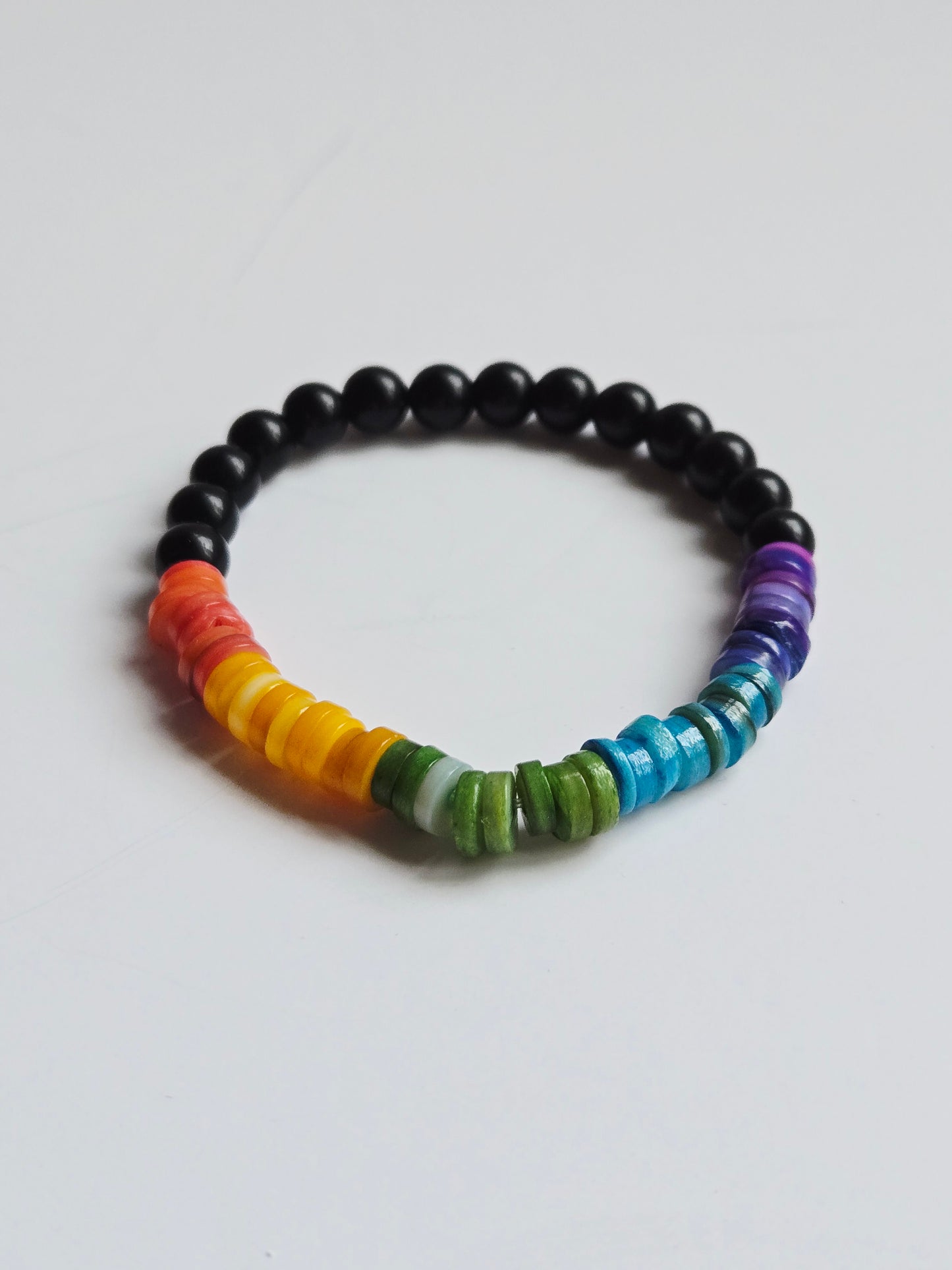Rainbow Shell Bracelet
