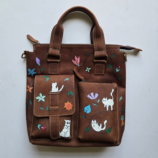 Anak Cat Batik Tote Bag