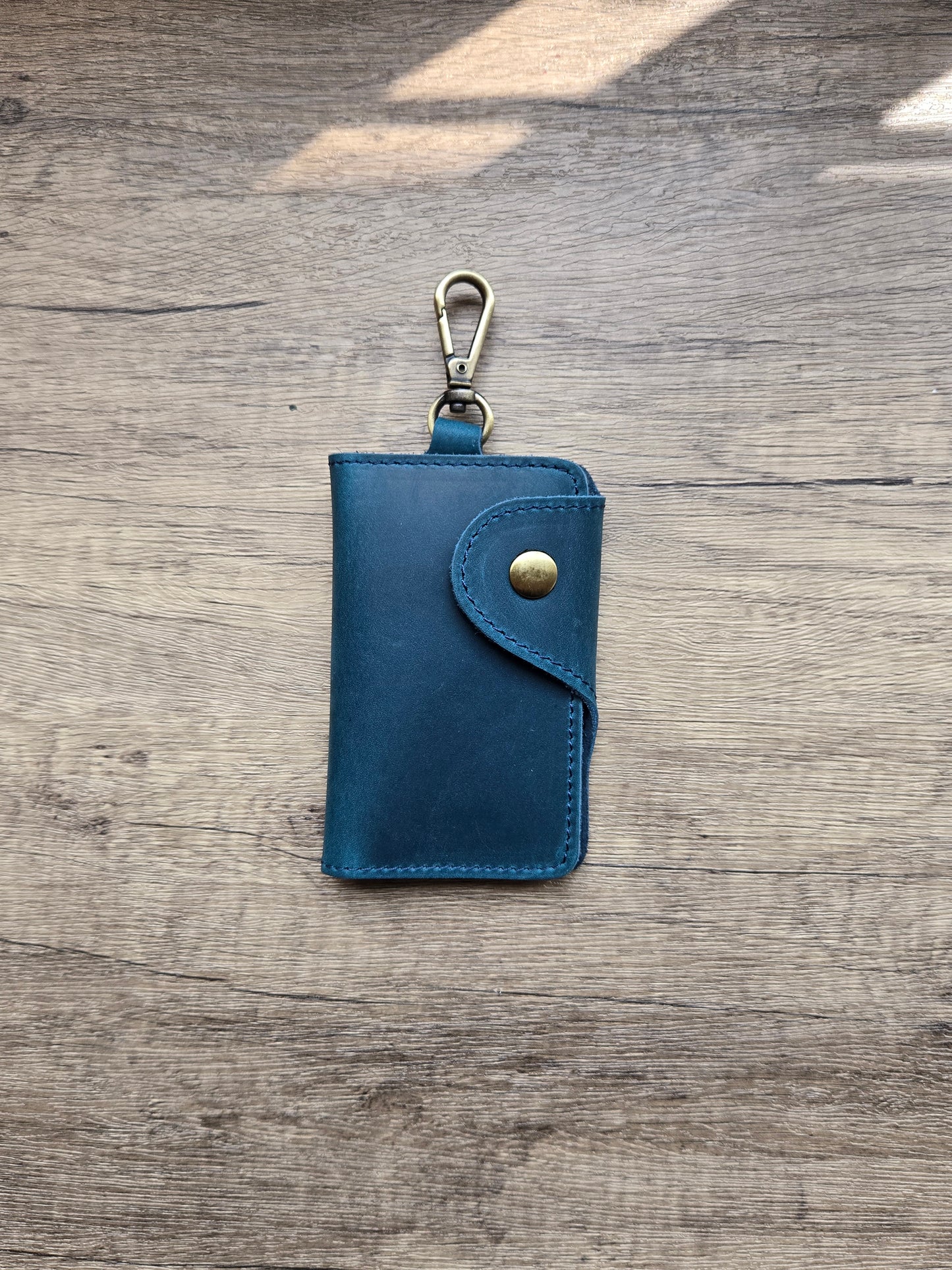 Leather Key Organiser and Card Holder