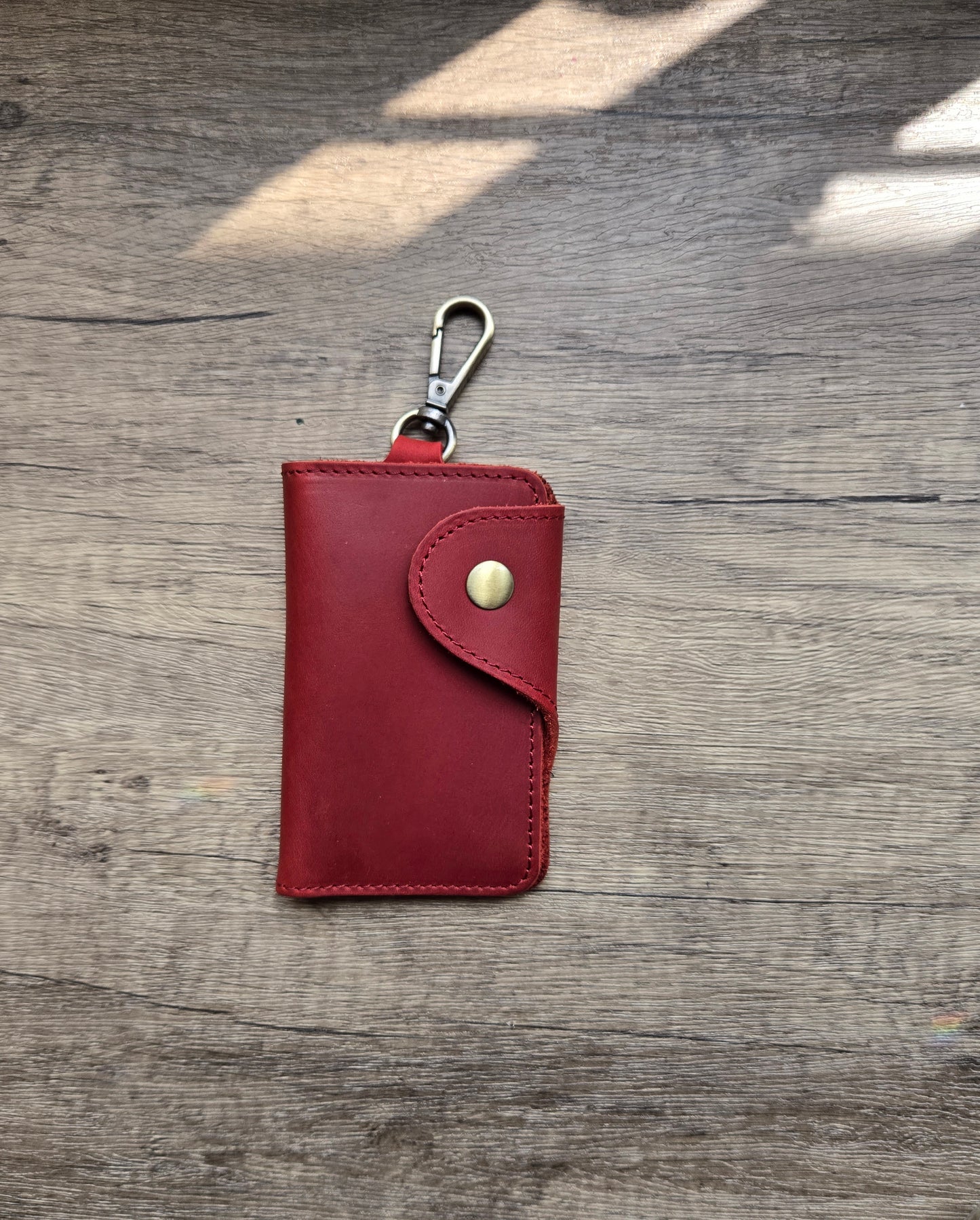 Leather Key Organiser and Card Holder