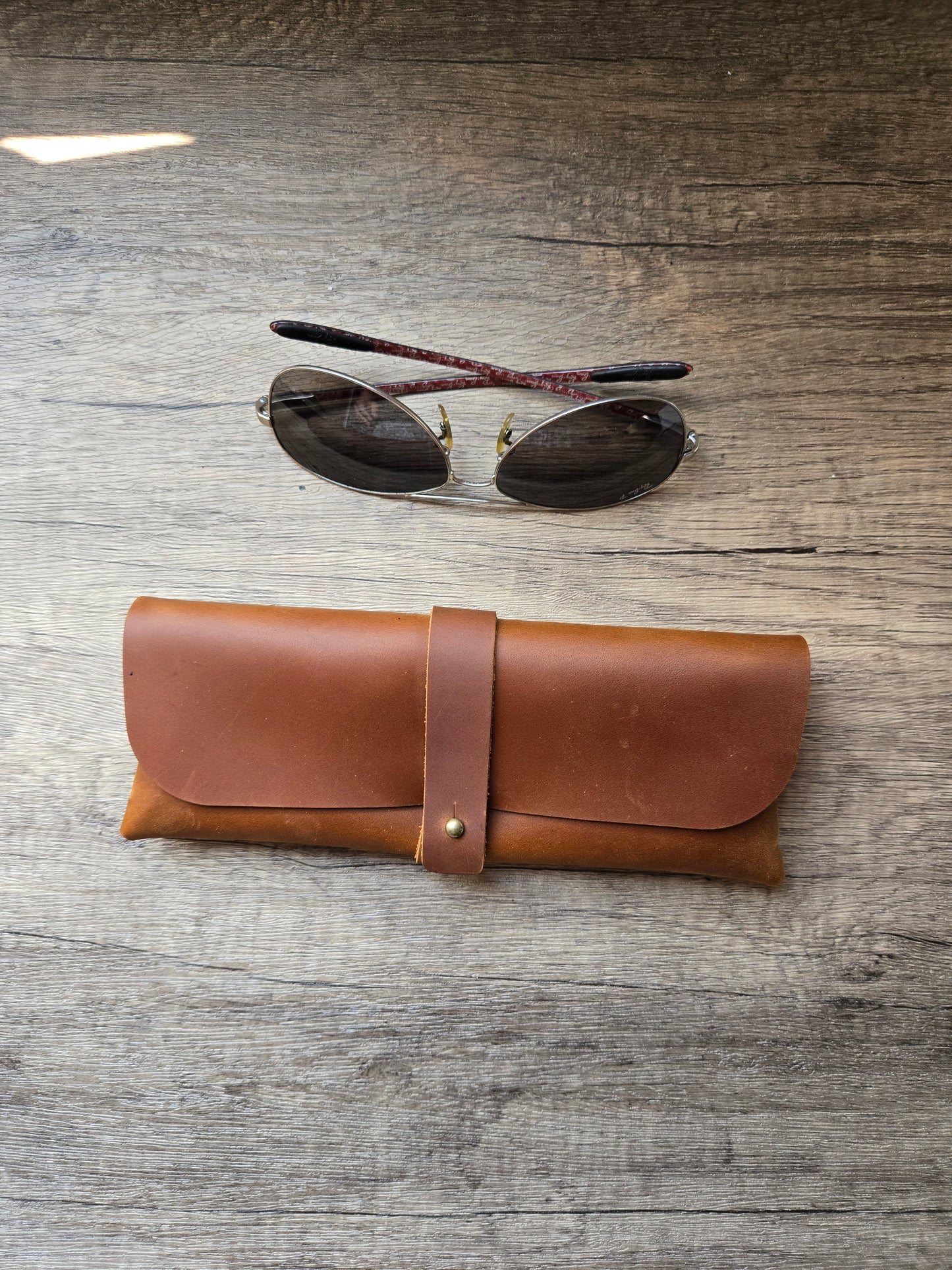 Leather Sunglasses Case