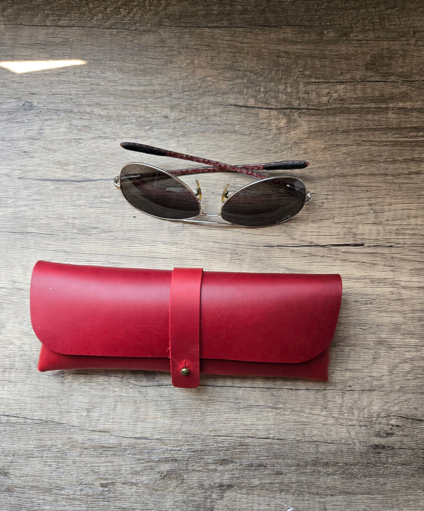 Leather Sunglasses Case