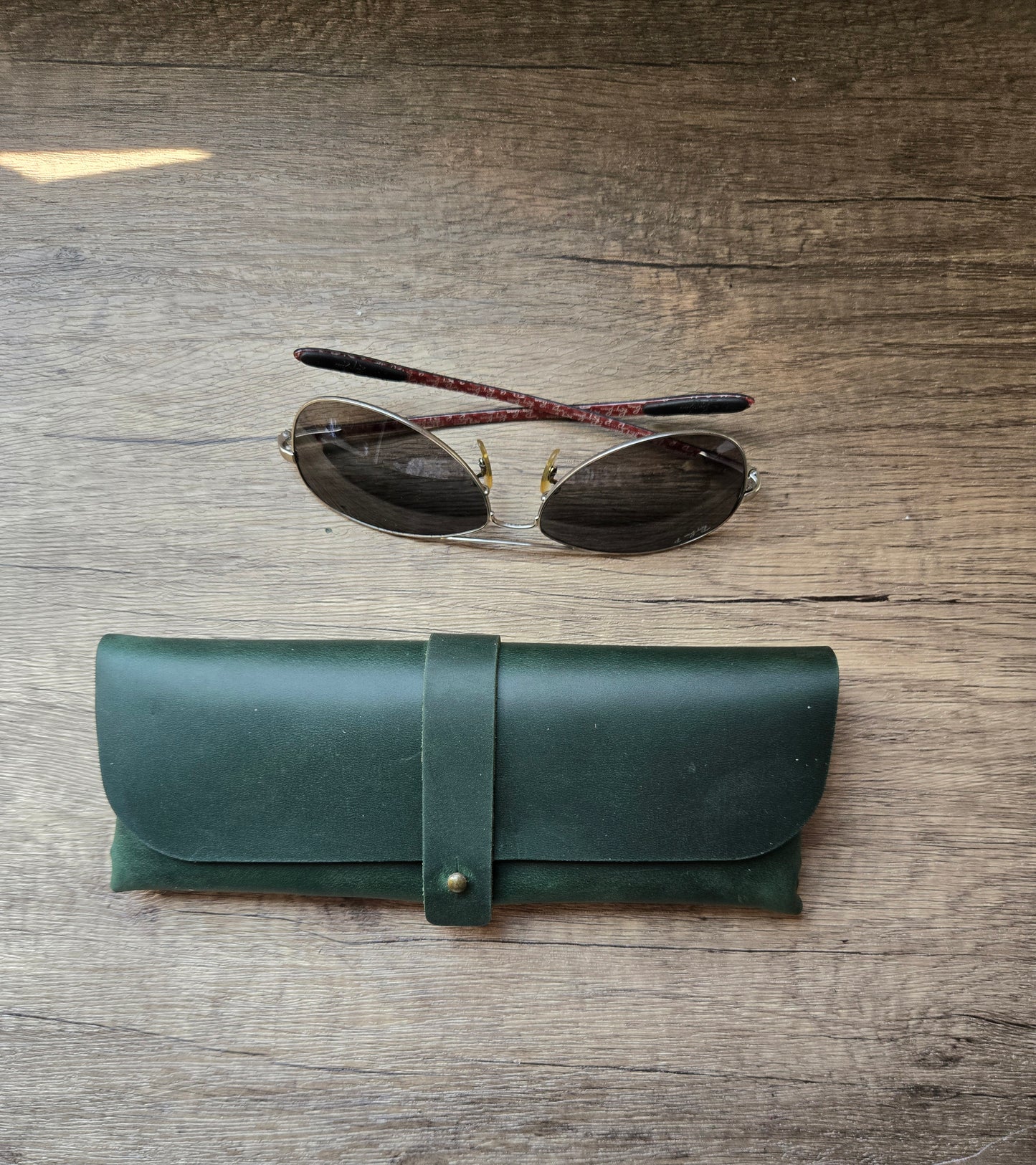 Leather Sunglasses Case