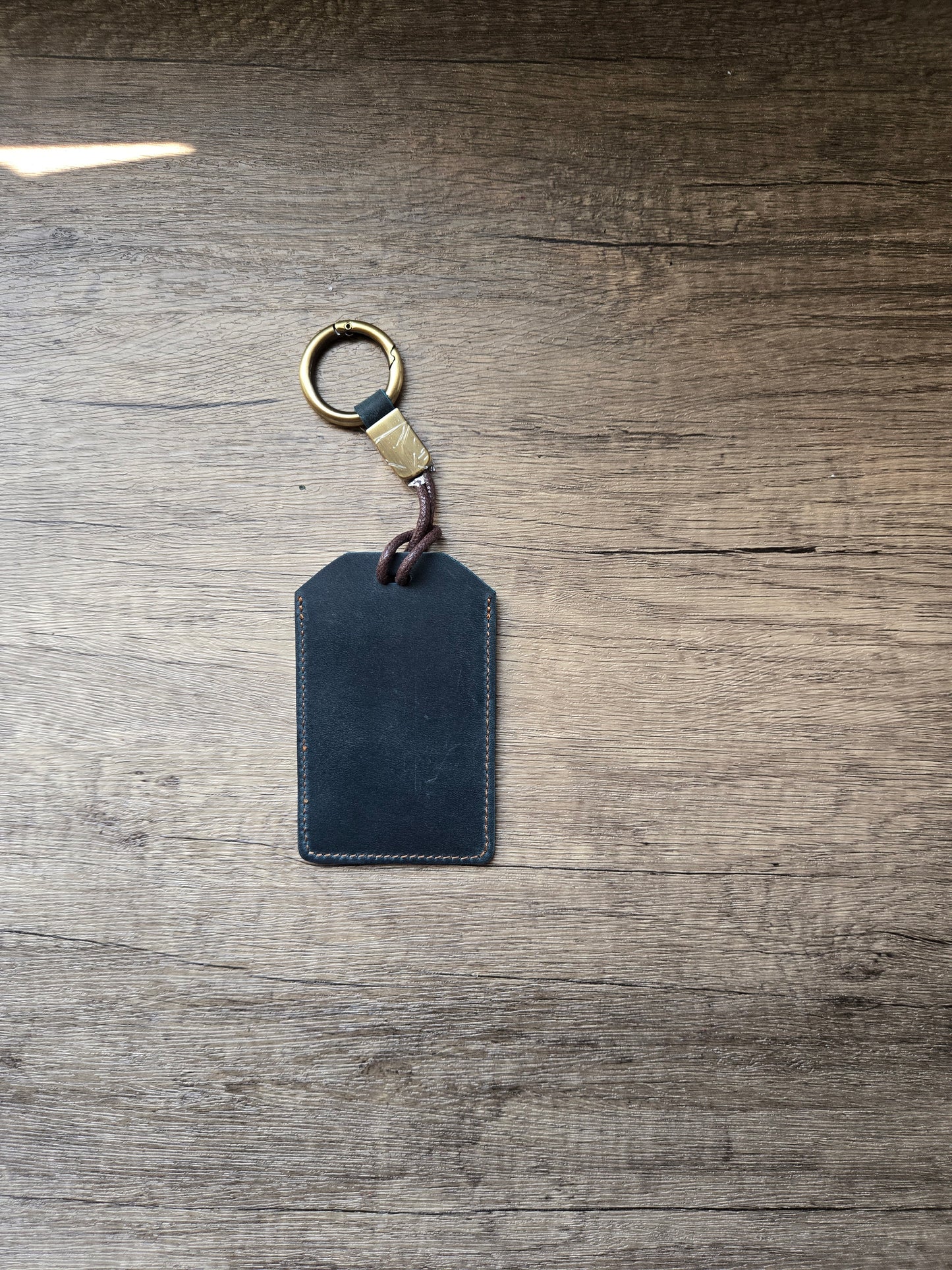 Leather Luggage/ Bag Tag Card Holder