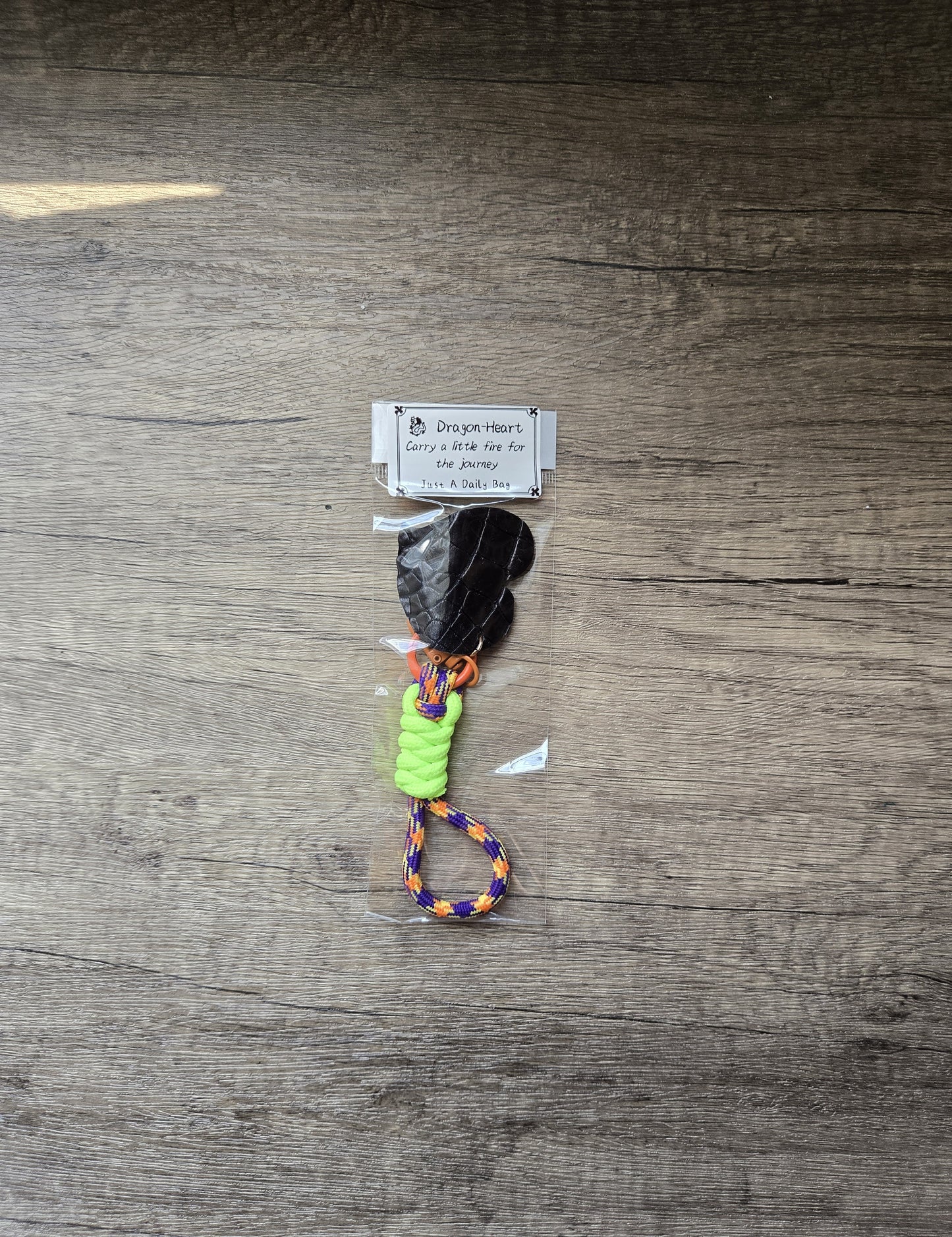 Dragon Heart Leather Bag Charms