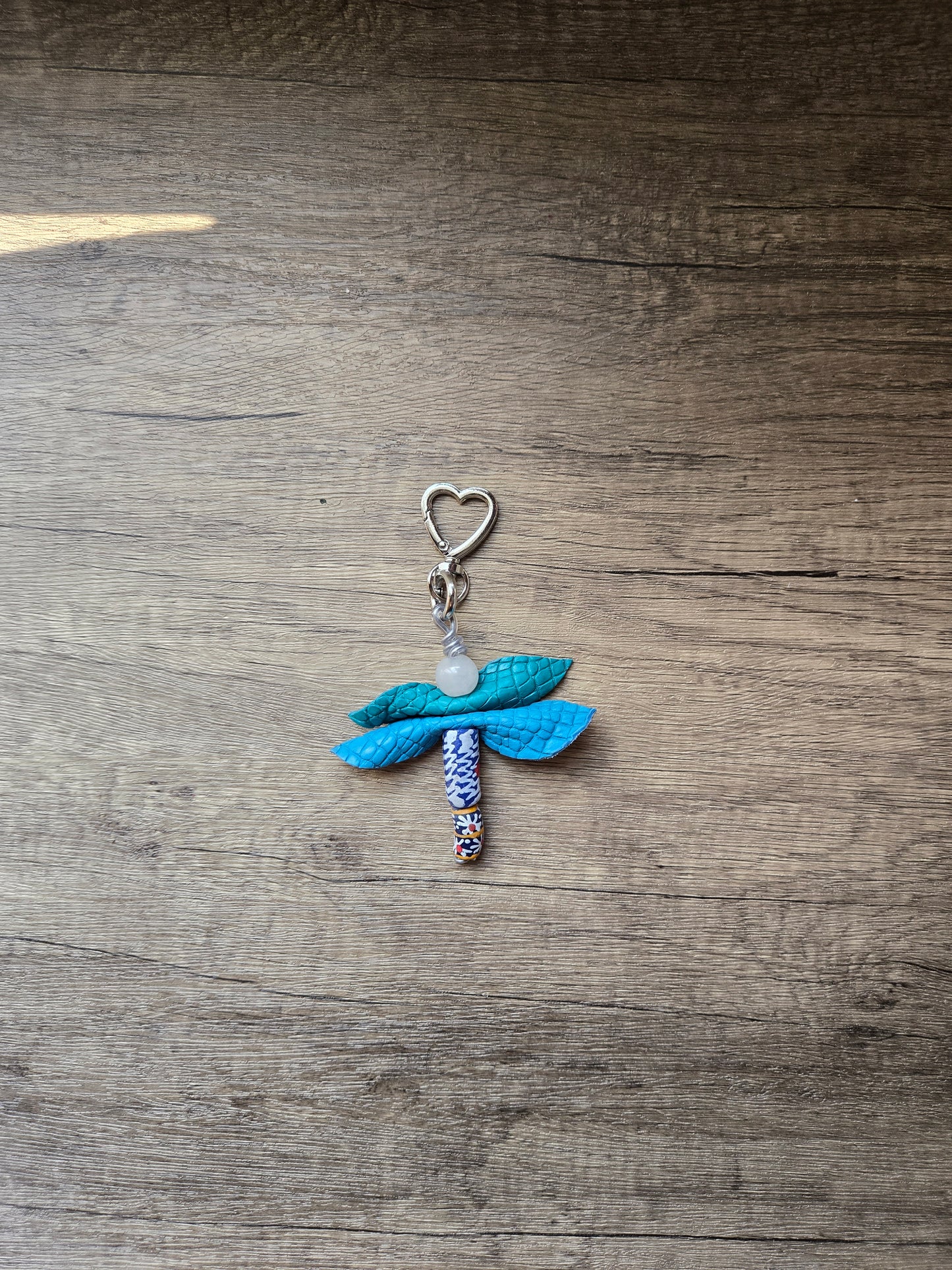 Dragon-FLY Leather Bag Charms