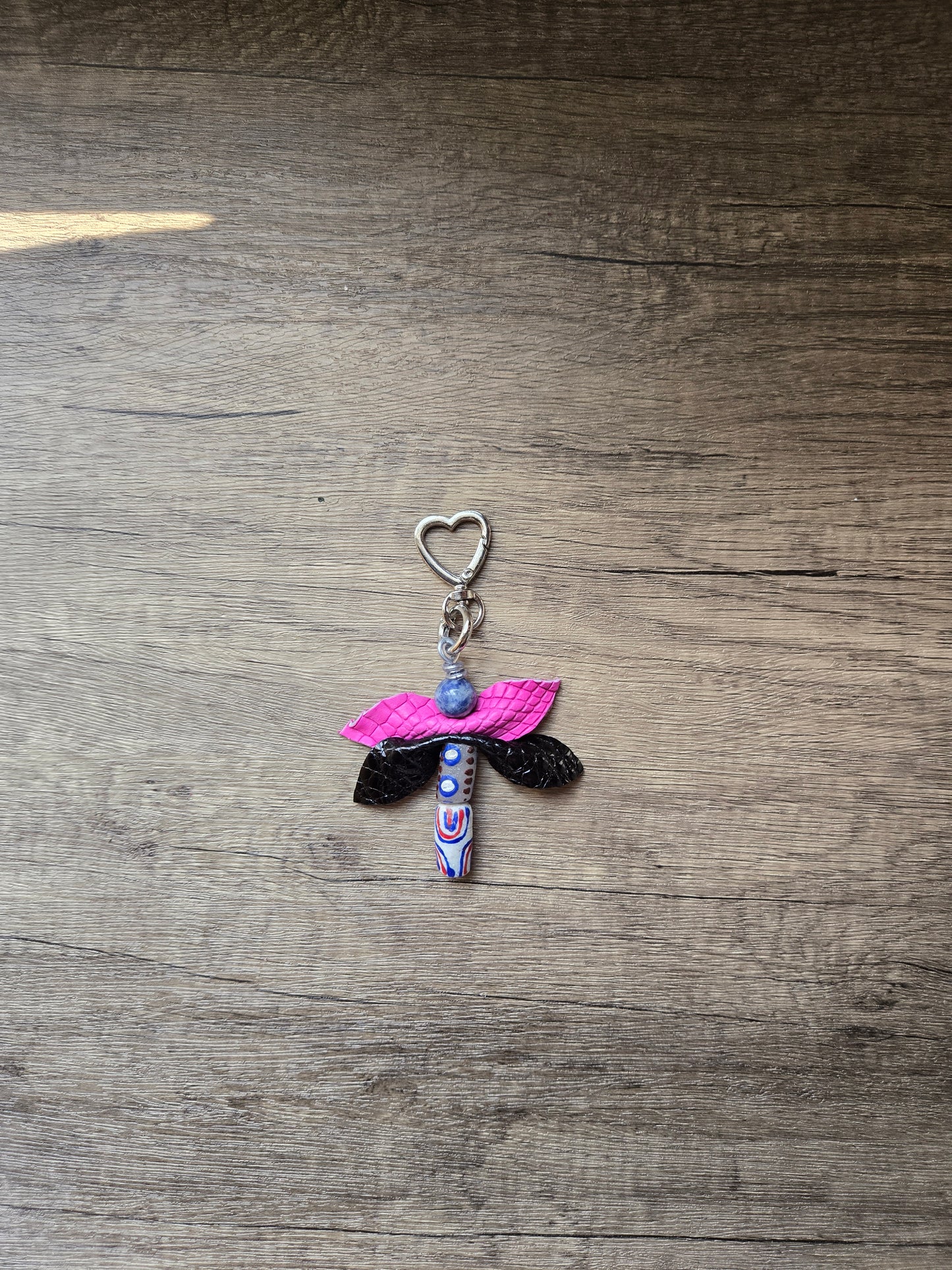Dragon-FLY Leather Bag Charms