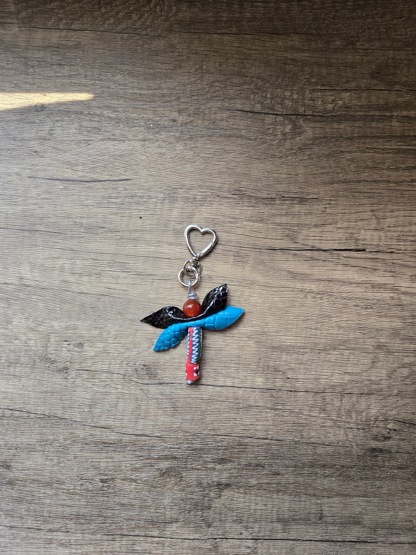 Dragon-FLY Leather Bag Charms