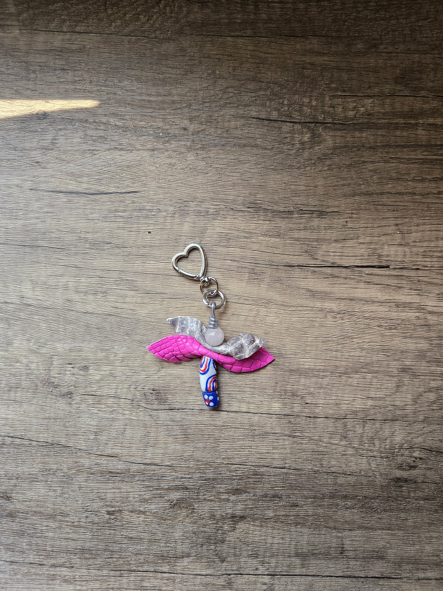 Dragon-FLY Leather Bag Charms