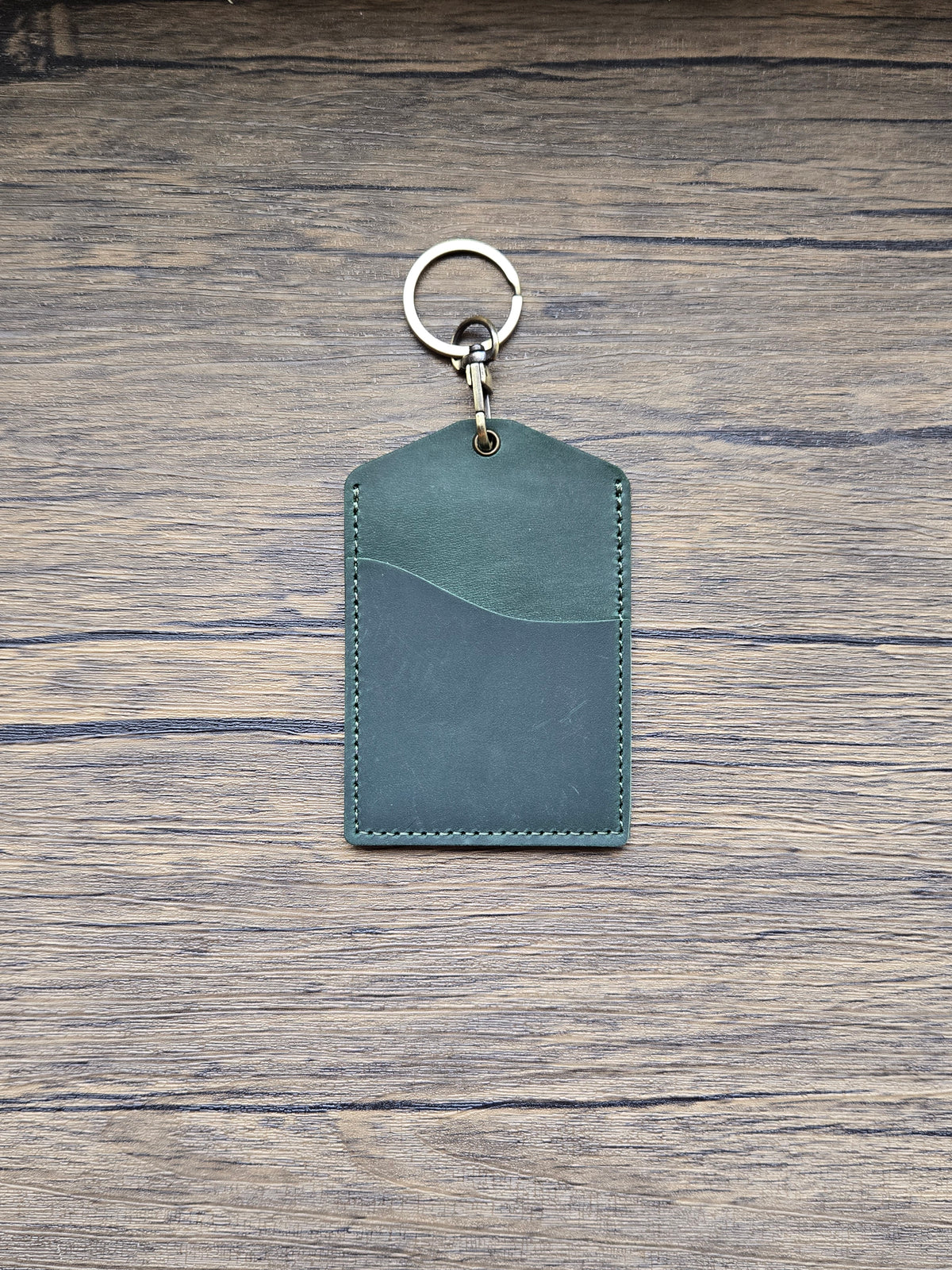 Pet Pawtraits On Leather Lanyard Card Holder